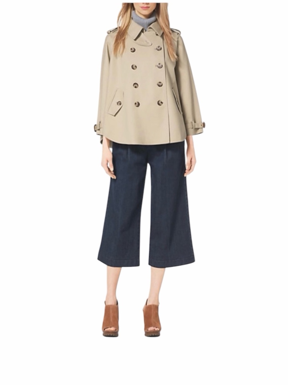 MICHAEL MICHAEL KORS Denim Culottes Size 4